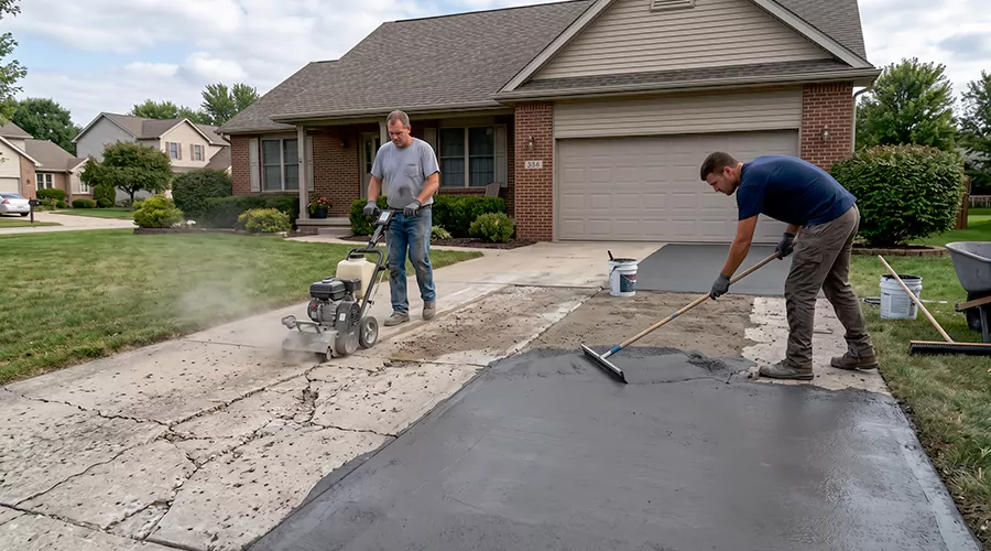 Can Uneven Concrete Be Resurfaced?