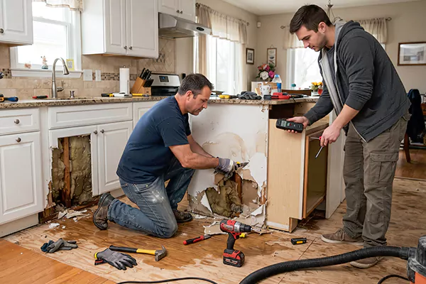 Kitchen Water Damage Repair Palm Springs