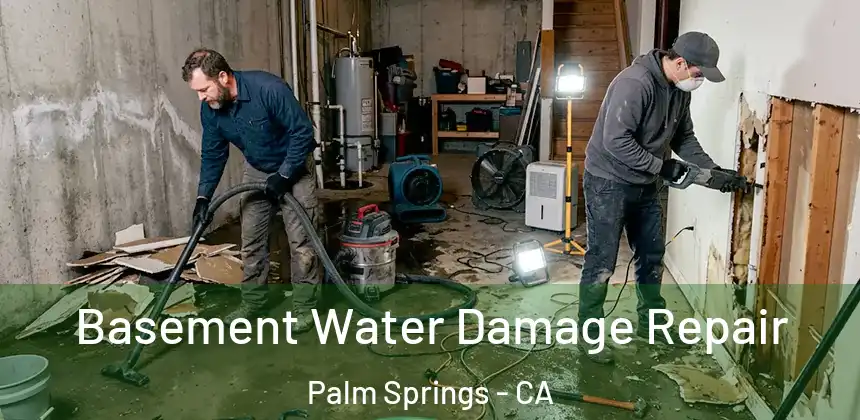  Basement Water Damage Repair Palm Springs - CA