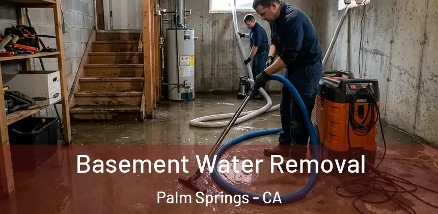  Basement Water Removal Palm Springs - CA