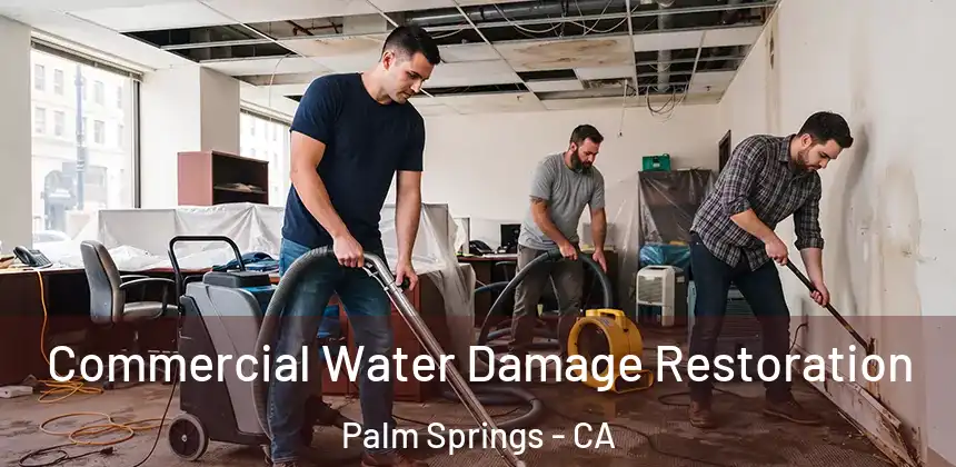 Commercial Water Damage Restoration Palm Springs - CA