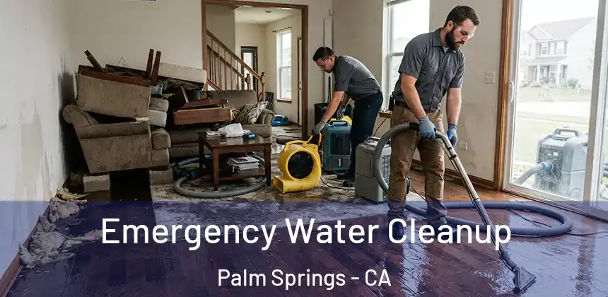 Emergency Water Cleanup Palm Springs - CA