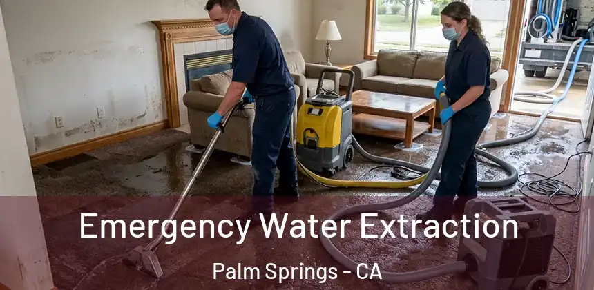  Emergency Water Extraction Palm Springs - CA