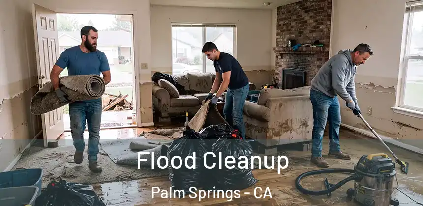  Flood Cleanup Palm Springs - CA