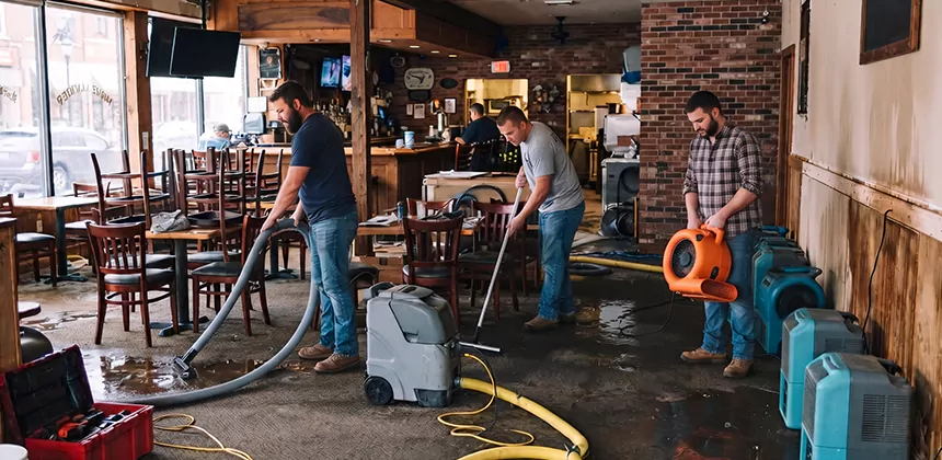 Emergency Commercial Water Damage Restoration in Palm Springs