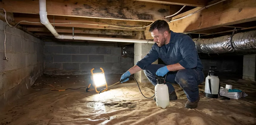 Crawl Space Mold Treatment in Palm Springs