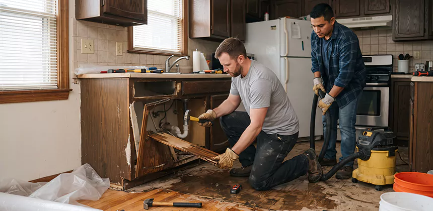 Repairing Water Damaged MDF Cabinets in Palm Springs