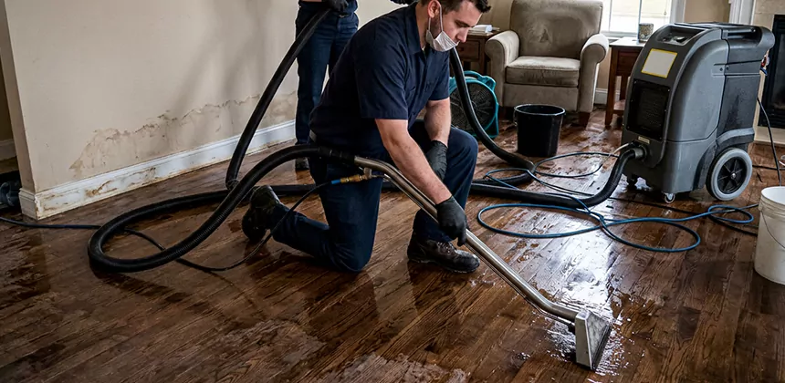 Hardwood Floor Water Extraction in Palm Springs
