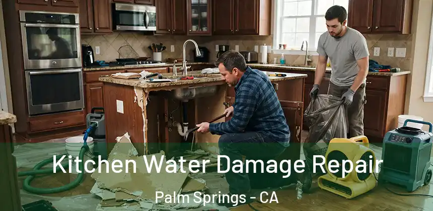Kitchen Water Damage Repair Palm Springs - CA
