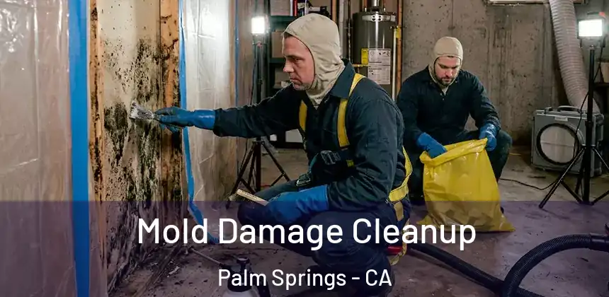  Mold Damage Cleanup Palm Springs - CA