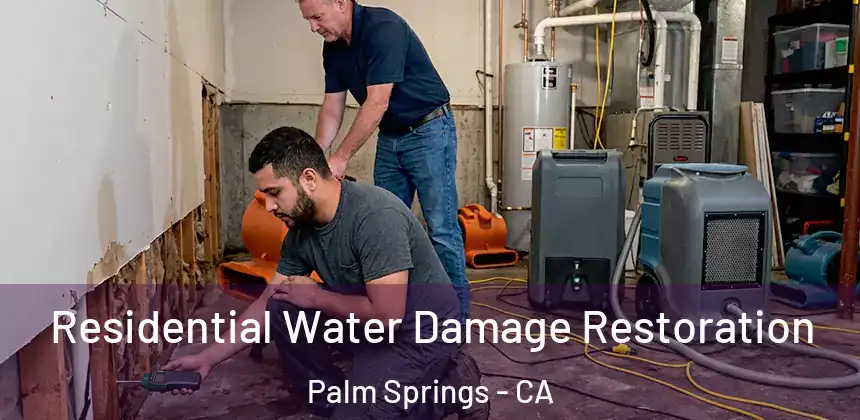 Residential Water Damage Restoration Palm Springs - CA