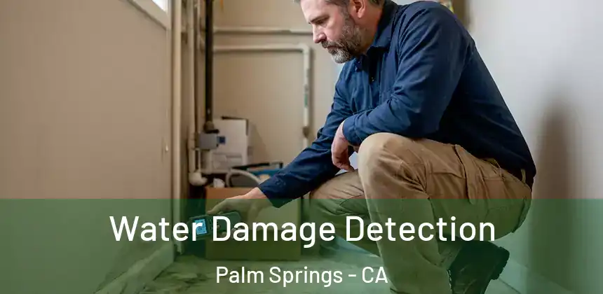  Water Damage Detection Palm Springs - CA