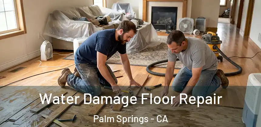 Water Damage Floor Repair Palm Springs - CA