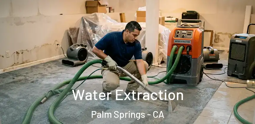  Water Extraction Palm Springs - CA